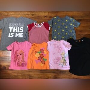 Girls Tops Shirts Blouse Tank Tops 7 Pc. Bundle Set
Small 6 - 7
Sold as 7 piece